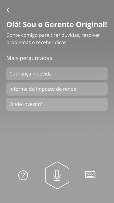 Wireframe — investment support